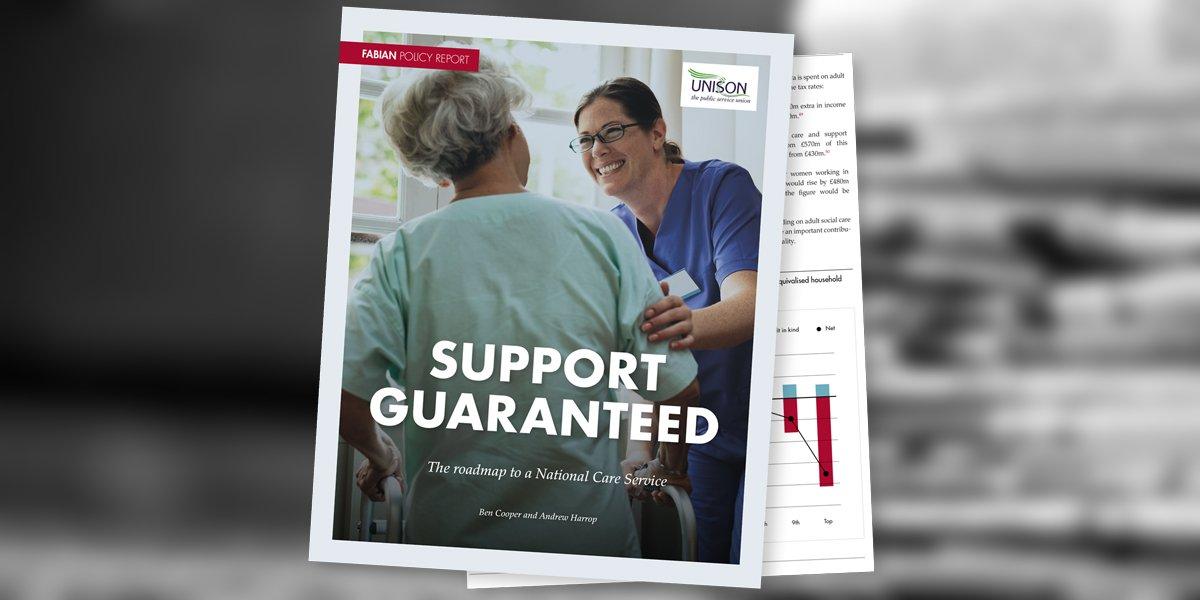 "Support Guaranteed" Fabian report cover