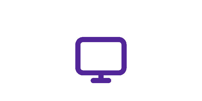 Computer screen icon