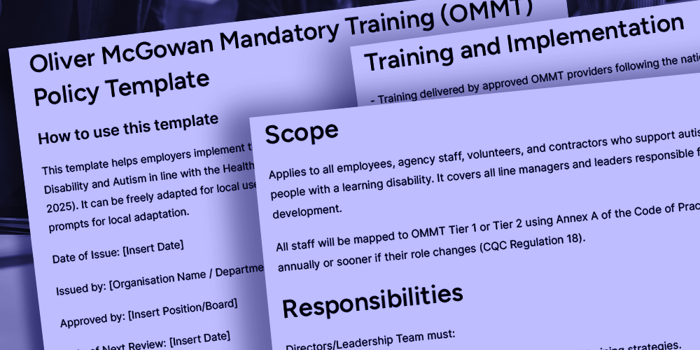 OMMT policy template